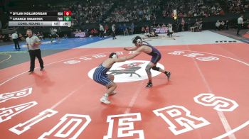 Cons. Round 1 - Dylan Kollmorgan, Hitchcock County vs Chance Swantek, Twin River