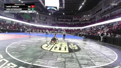 120 lbs Quarterfinal - Audry Winkles, Tri-Valley vs Anna Niyongahire, Borah