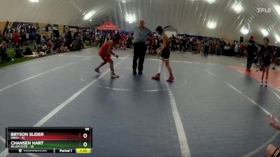 96 lbs Round 1 (6 Team) - Chansen Hart, Killer Elite vs Bryson Slider, WEG3