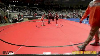 82 lbs Round Of 16 - Markee Gomez, Sebolt Wrestling Academy vs Londyn Silva, Adams City