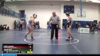 113 lbs Champ. Round 2 - Talen Eck, Thunder Ridge High School vs Jace Leavitt, Snake River High School