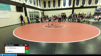 135lbs Cons. Round 2 - Abigail Silberman, Graham-Kapowsin (Girls) vs Selena Alonzo, Lake Stevens (Girls)