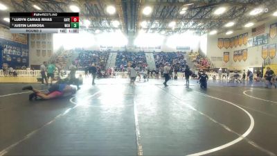 285 Blue Round 2 - Ludyn Carias Rivas, Gateway vs Justin Larrosa, Wellington Community Hs