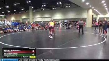 165 lbs Round 5 (10 Team) - Klarissa Rinne, Nebraska Tsunami vs Ellody Rodriguez, The Angels