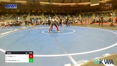 155 lbs Semifinal - Adrian Cobb, Raw Wrestling Club vs Noah Boulware, Broken Arrow Wrestling Club