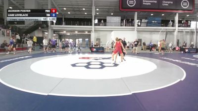 126 lbs Cons. Sub-quarters - Jackson Foster, Panther Wrestling Club (Elder) vs Liam Lovelace, The Wrestling Academy