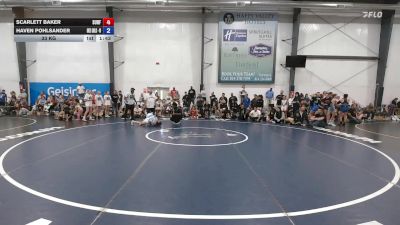 33 kg Consi Of 4 - Scarlett Baker, Surfside Girls - W vs Haven Pohlsander, Okie Girls - W