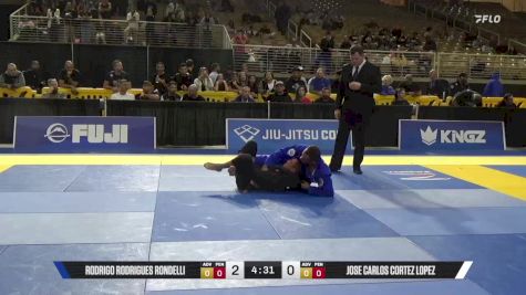 Jose Carlos Cortez Lopez vs Rodrigo Rodrigues Rondelli 2025 Pan Jiu Jitsu IBJJF Championship