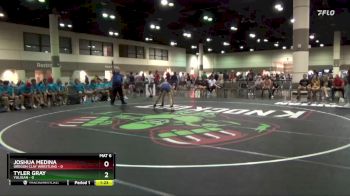 106 lbs Round 2 (6 Team) - Tyler Gray, Yuligan vs Joshua Medina, Oregon Clay Wrestling