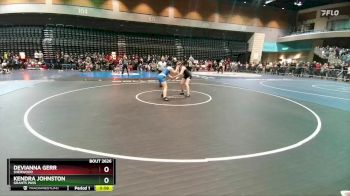 155 lbs Cons. Round 5 - Kendra Johnston, Grants Pass vs Devianna Gerr, Sherwood