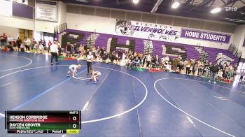 55 lbs Cons. Round 2 - Henson Corbridge, Champions Wrestling Club vs Daycen Grover, Elite Wrestling