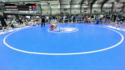 138 lbs Quarters - Aiden Nelmes, Cowboy Mat Club vs Blake Nevils, Fighting Squirrels