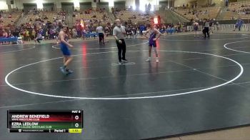 120 lbs 3rd Place Match - Ezra Ledlow, Higher Calling Wrestling Club vs Andrew Benefield, Wave Wrestling Club