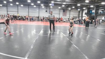 56 lbs Round 3 - 12:00pm Friday - Wyatt Sindone, Team Michigan vs Bentley Baker, Untouchables