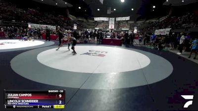 98 lbs Champ. Round 1 - Niv Rachman, California vs Rivaan Balyan, Beat The Streets - Los Angeles