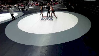 165 lbs Tristan Smith, NAWA - North Area Wrestling Association vs David Sanchez, KCWA - Kern County Wrestling Association
