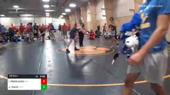 165 lbs Prelims - Ikaika Maldonado, Western Colorado vs Justin Davis, Colorado State-Pueblo
