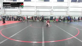 75 lbs Quarterfinal - Gus Korniak, IN vs Ryley Herwig, MD