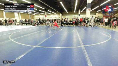 144 lbs Consi Of 16 #2 - Ronan Montes, Iron Sharpens Iron Wrestling Club vs Krish Advani, Best Trained Wrestling