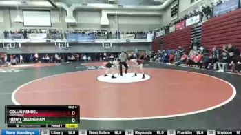 126 lbs Cons. Round 5 - Collin Penuel, Southridge vs Henry Dillingham, West Linn