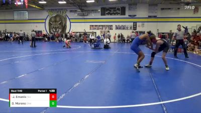 JV-28 lbs Round 2 - Joshua Emanis, Cedar Rapids Jefferson vs D`Angelo Moreno, Cedar Rapids Washington