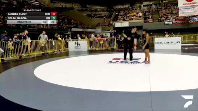 Intermediate Girls - 62 lbs Quarters - Emma Rico vs Sophia Palafox, Southwest Stallions Wrestling Club