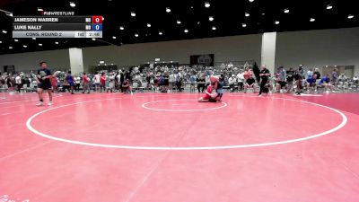 144 lbs Cons. Round 2 - Jameson Warren, MO vs Luke Nally, MO