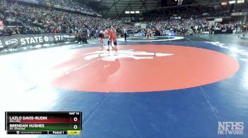 3A 215 lbs Champ. Round 2 - Lazlo Davis-Rudin, Ballard vs Brendan Hughes, Mt. Spokane