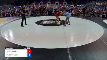 135 lbs Cons 8 #2 - Kaylan Hitchcock, KS vs Kailani Barrientos, FL