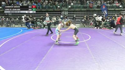 125 lbs Round Of 32 - Cameron Gibson, Dragon Rtc vs Luke St. John Kee, Audubon