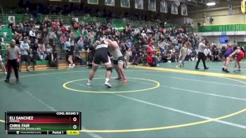 285 lbs Cons. Round 5 - Chris Fair, Washington (Massillon) vs Eli Sanchez, PERKINS