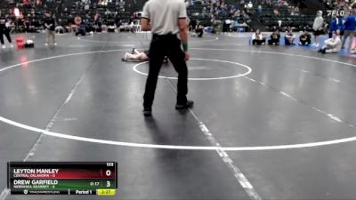 133 lbs Finals (2 Team) - Leyton Manley, Central Oklahoma vs Drew Garfield, Nebraska-Kearney