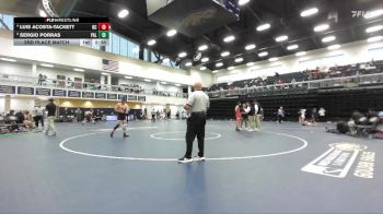 141 lbs 3rd Place Match - Luis Acosta-Tackett, Bakersfield College vs Sergio Porras, Palomar College