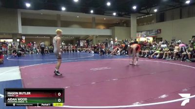 157 lbs Round 1 (6 Team) - Mason Butler, TNAAU vs Aidan Wood, Assassins Green