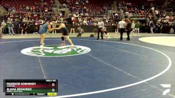 Girls 165 lbs Semifinal - Eliana Benavidez, Piedra Vista High vs Makenzie Kormendy, Goddard