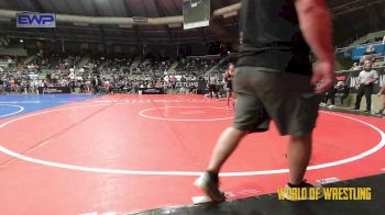 80 lbs Consi Of 32 #2 - Tristen Cross, Brushy Wrestling Club vs Hunter Lugo, Team Texas