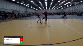 115 lbs Prelims - Dustin Baxter, Punisher Wrestling Company vs William Furra, Moore Lions