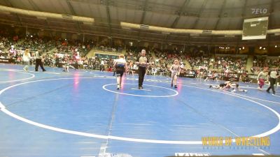 110 lbs Round Of 16 - Jarrett Hunley, Icefighter U vs Henry Begg, Simmons Academy Of Wrestling