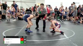 78 lbs Round 3 (8 Team) - Lachlan Smith, Prestige Worldwide vs Sawyer Hatch, U2 Upstate Uprising White