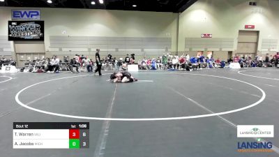 97 lbs Rr Rnd 4 - Trenton Warren, Valiant Prep Wrestling Club vs Austin Jacobs, Michigan Premier WC - (B)