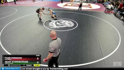 Cons. Round 3 - Tyler Zwingman, Columbus vs Grant Schwerdtfeger, Lincoln East