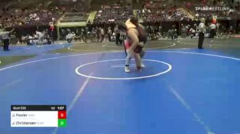 285 lbs Round Of 16 - Jacob Fowler, Norcal All Stars vs Jacob Christensen, Durham