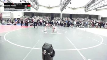 80-I lbs Semifinal - Brixton Fortin, Revolution Wrestling Club vs Chase Galvez, KD Trained