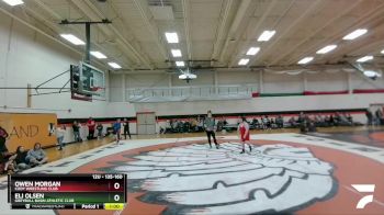 135-160 lbs Cons. Semi - Owen Morgan, Cody Wrestling Club vs Eli Olsen, Greybull Basin Athletic Club