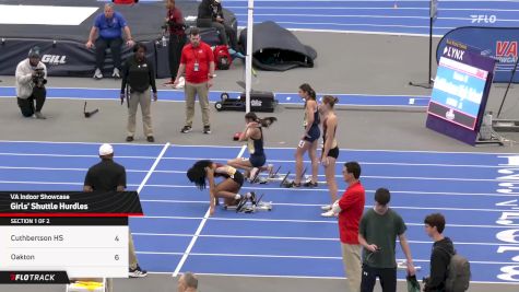 High School Girls' Shuttle Hurdle Relay Invitational, Finals 1