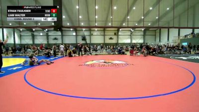 U16 FK - 138 lbs Cons. Round 2 - Ethan Faulkner, Twin City Wrestling Club vs Liam Walter, Mat Rats Rebooted Wrestling