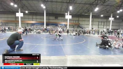 49 lbs Round 4 - Beckham Duncan, East Idaho Elite vs Nathan Moore, St. Maries Wrestling Club