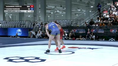 72 kg Champ. Rd Of 16 - Alejandro Sancho, WCAP vs Colton Parduhn, Interior Grappling Academy