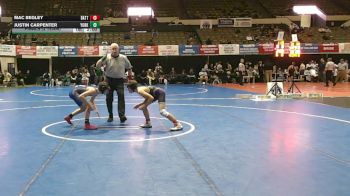 113 lbs Finals (2 Team) - Mac Begley, Battlefield vs Justin Carpenter, York