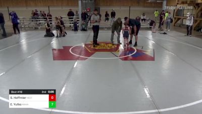 Consolation - Sean Hoffmier, Hector vs Evan Yutko, Mahanoy City